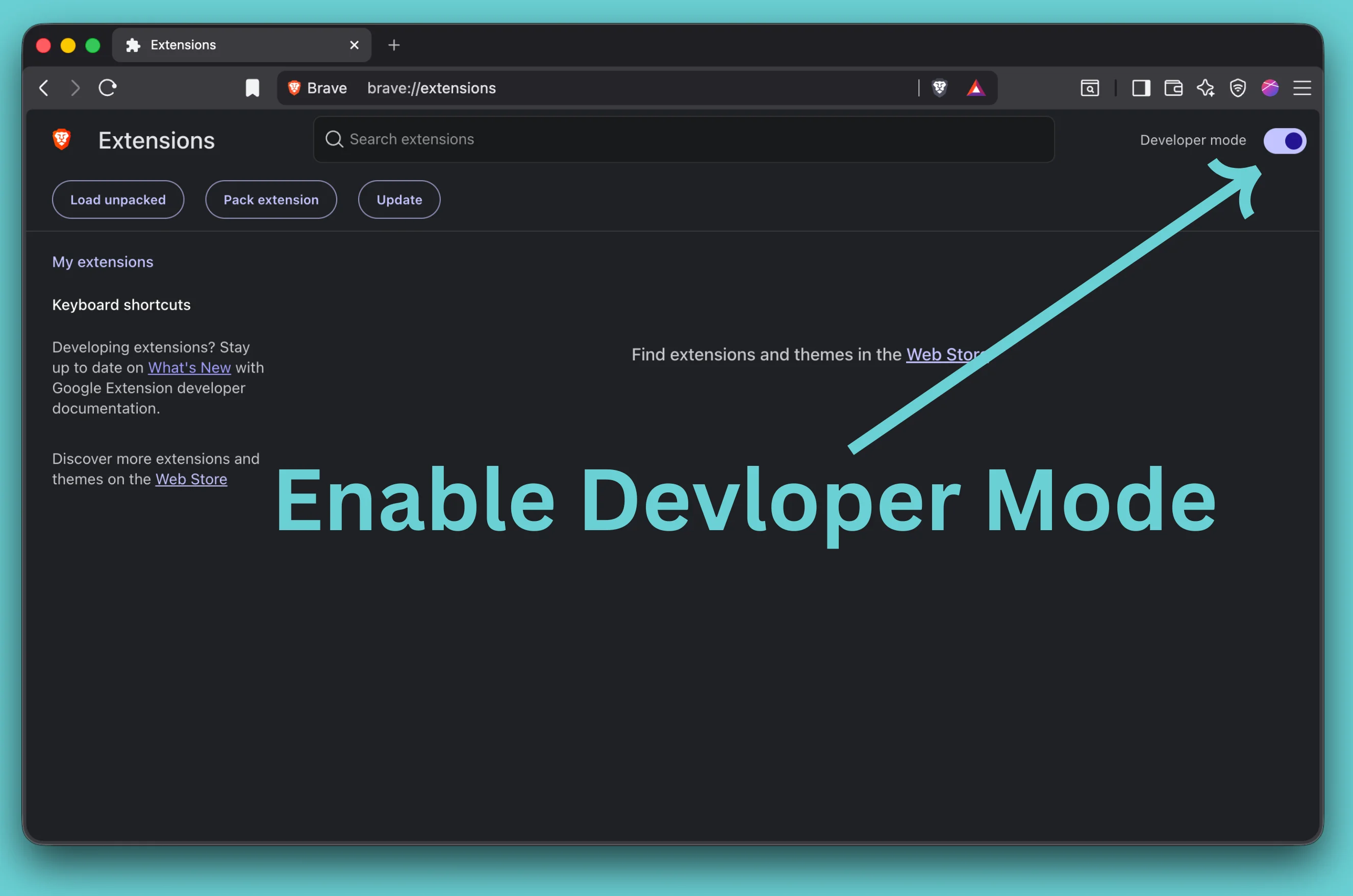 Enable Developer mode
